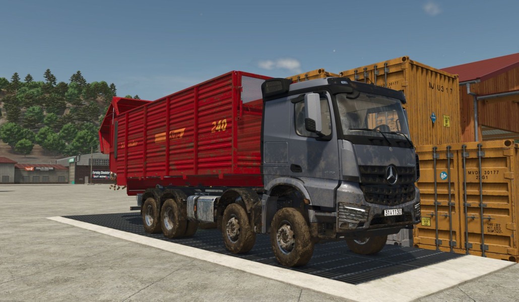 Schuitemaker Siwa 240 Hooklift Silage Container - Thumbnail 1