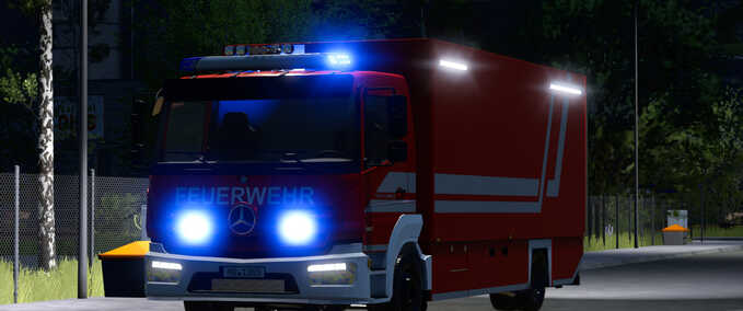 Mercedes-Benz Logistics Truck Mod Image