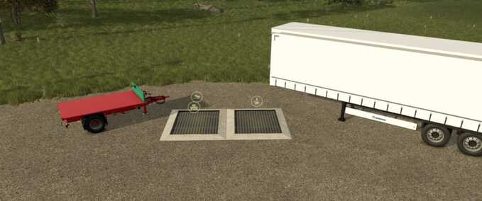 Mod Packs Paletten-Silo mit Autoload-Anhängern Landwirtschafts Simulator mod