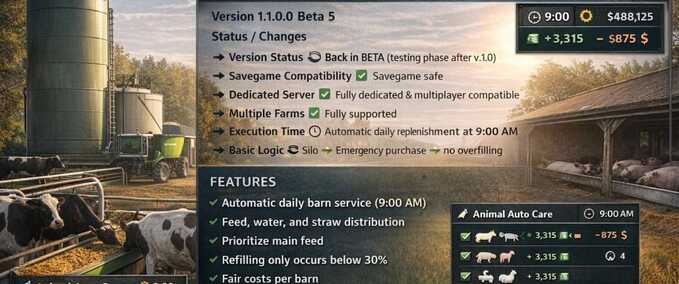 Automatische Tierpflege Mod Image