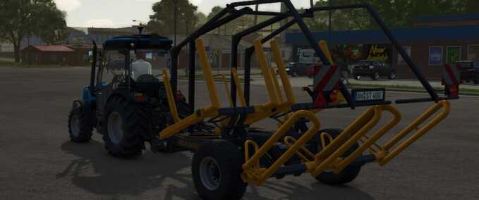 bale transport Mammut Silo Trans Farming Simulator mod