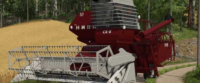 Sonstige Selbstfahrer SK-5 Niva Mähdrescher-Paket Landwirtschafts Simulator mod