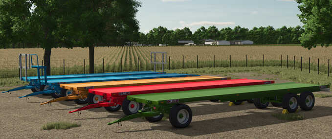 bale transport Lizard Platform PM 1180 Farming Simulator mod