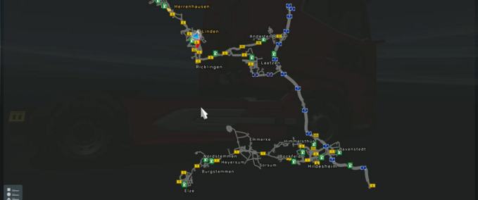 Niedersachsenmap Mod Image