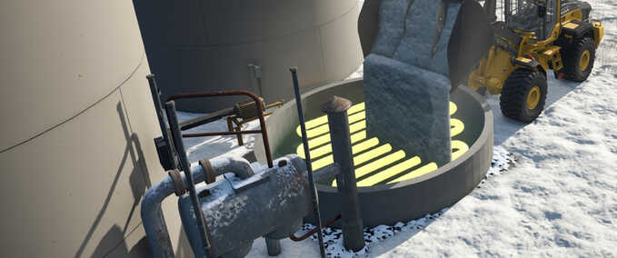 Factories Snow Melter Farming Simulator mod