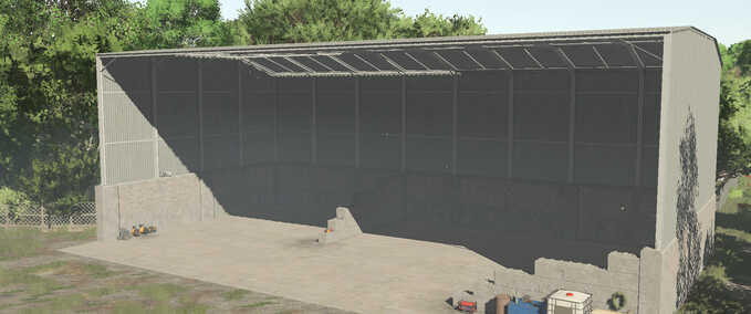 Placeable Objects Medium Grain Hall Farming Simulator mod