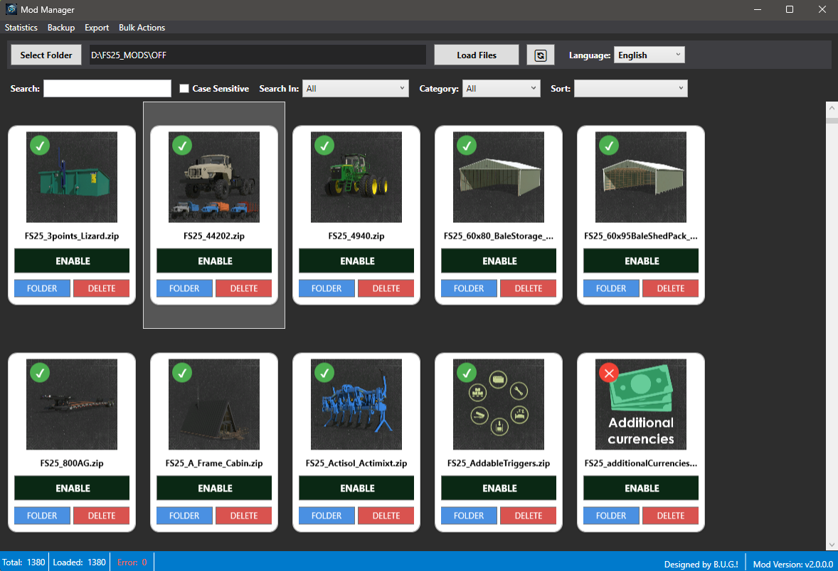 BUG ModManager - Thumbnail 1