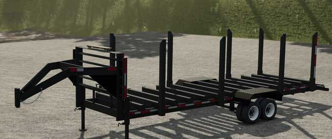 Other trailers Gooseneck Forestry Trailer Farming Simulator mod