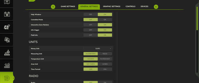 Gameplay Zeitformat (12h/24h) Landwirtschafts Simulator mod