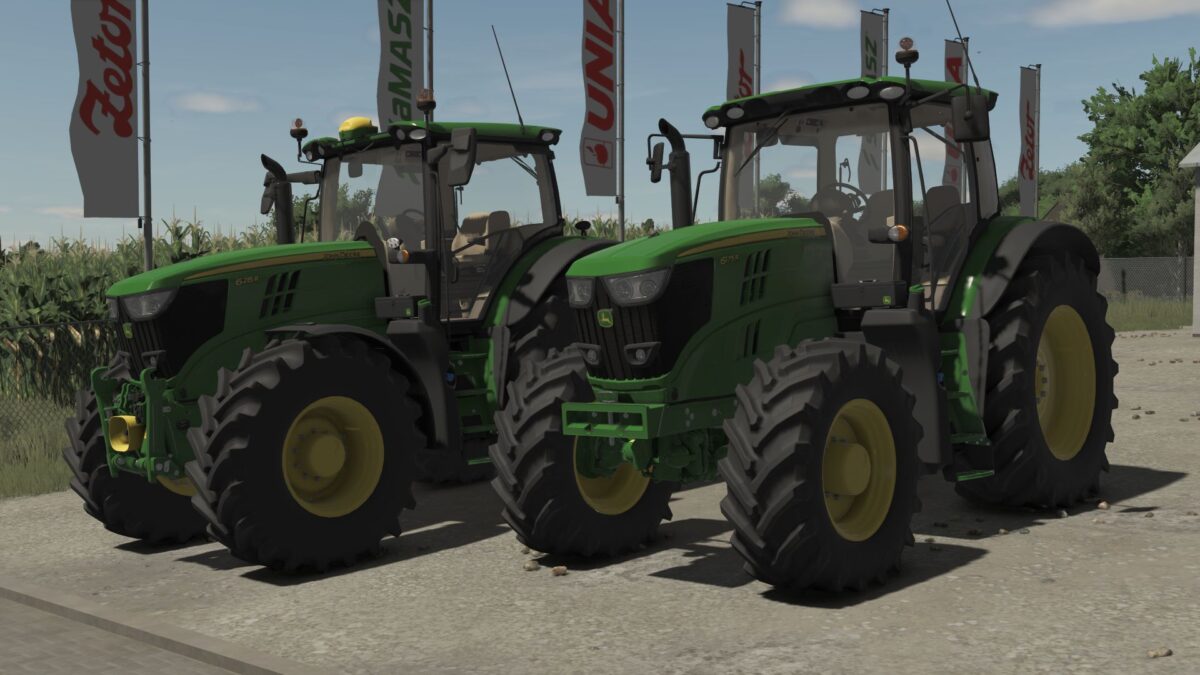 John Deere 6R Großrahmen-Serie 2015