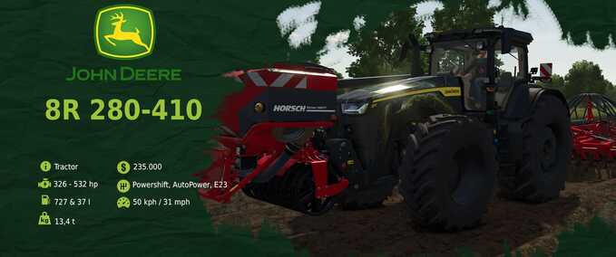 John Deere 8R Series 2020 Mod Image