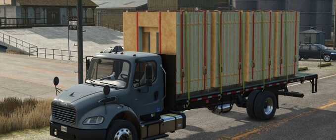 Other Vehicles Freightliner M2 Stakebed Farming Simulator mod