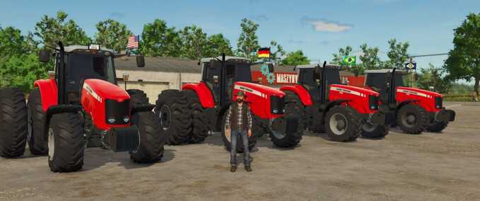 Other manufactors Massey Ferguson 7370 Farming Simulator mod