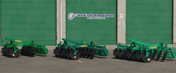 Disc Harrows Bilotserkivmaz Disc Harrow Pack Farming Simulator mod