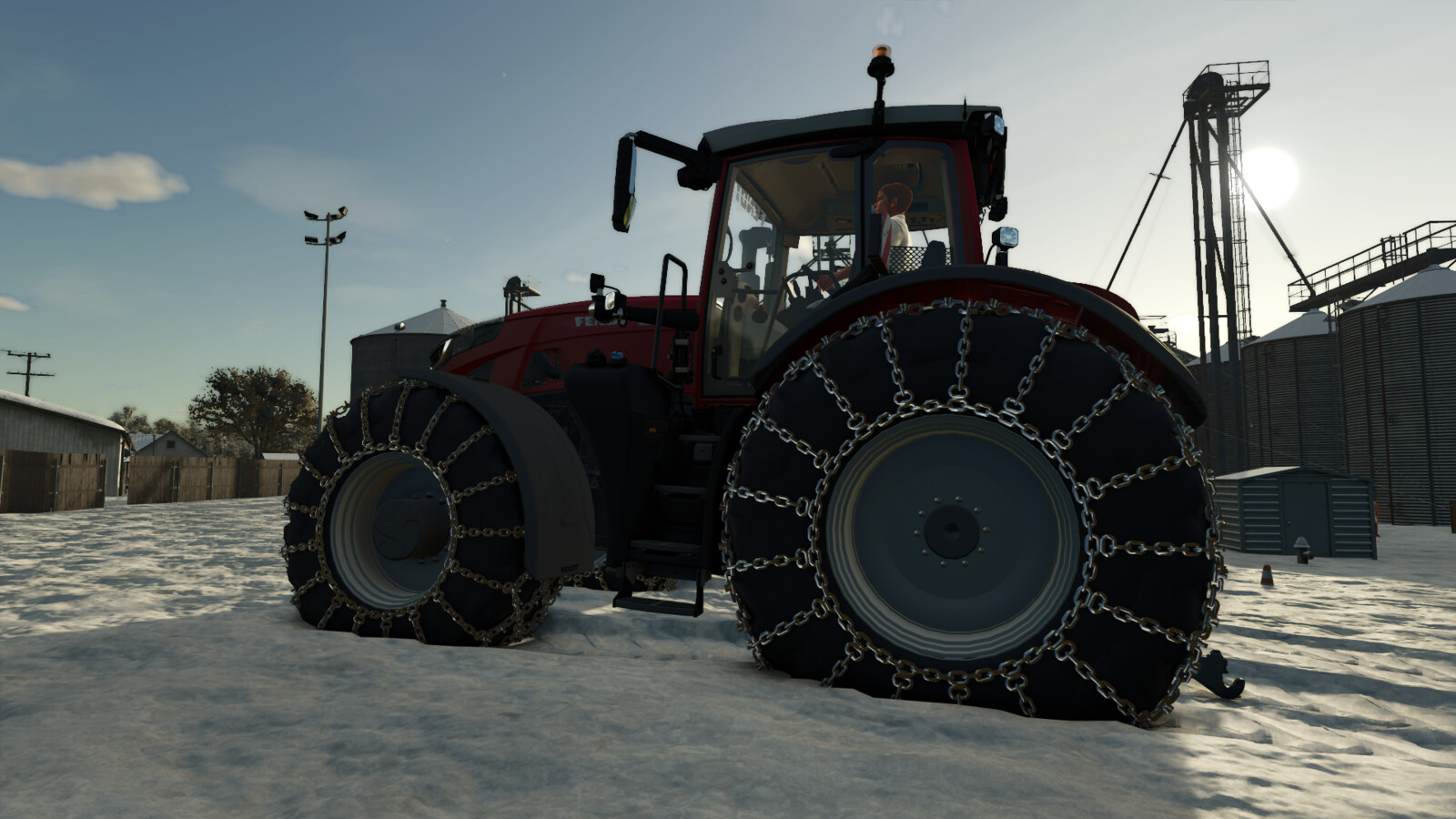 A snow chain package with tire sizes 650 65R34 and 710 75R42 - Thumbnail 1