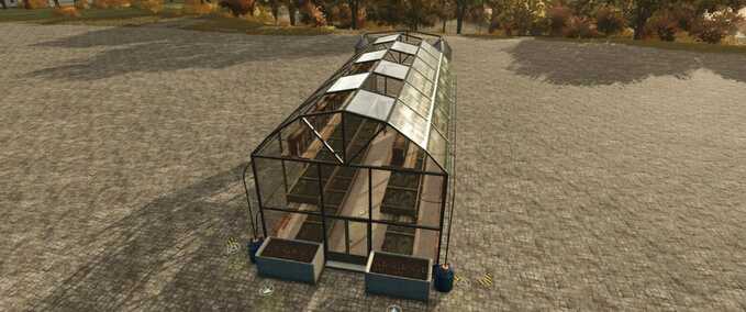 Greenhouses Universal Large Greenhouse Farming Simulator mod