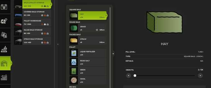 Scripts Object Storage Extension Farming Simulator mod