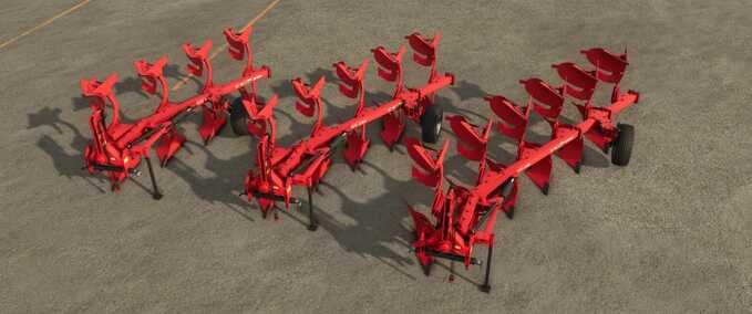 Pflüge Akpil KM180 Pflug Landwirtschafts Simulator mod