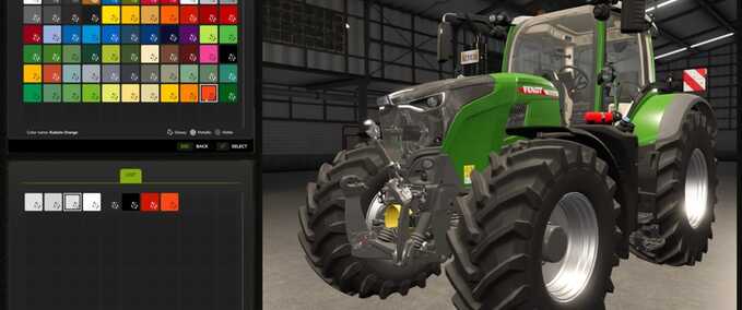 Scripts Enhanced Color Selection Farming Simulator mod