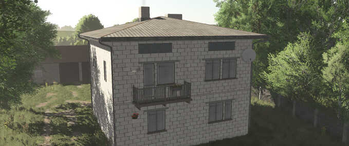 Placeable Objects Polish Old Farmhouse Farming Simulator mod