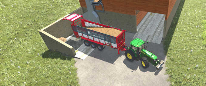 Placeable Objects Rootcrop and Woodchip Storage Pack Farming Simulator mod
