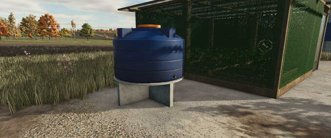 Silos Water Tank for Greenhouses Farming Simulator mod