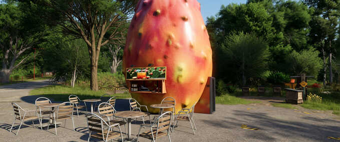 Greenhouses Prickly Pear Cactus Farming Simulator mod