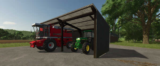 Sheds Wooden Shelter Farming Simulator mod