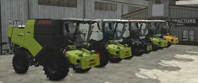 Claas Claas Evion 410-450 Series Pack Farming Simulator mod