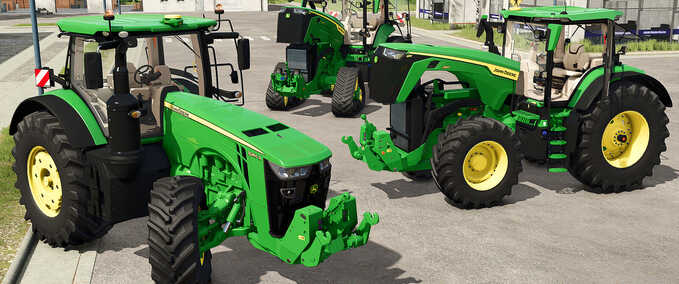John Deere John Deere 8R Pack Farming Simulator mod