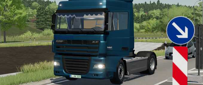 Trucks DAF XF 105.410 Farming Simulator mod