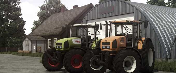 Other manufactors Claas/Renault Ares 836 RZ Rust Edition Farming Simulator mod