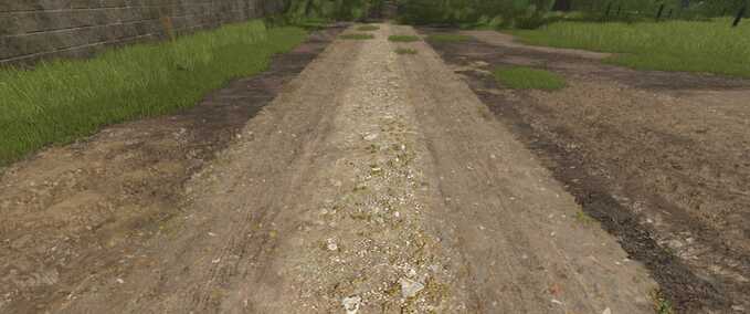 Decoration Placeable Dirt Roads for Pichonnière Valley Farming Simulator mod