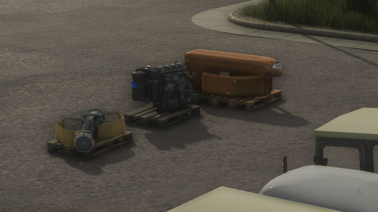 Ursus C-360 Dekorationspaket auf Paletten - Thumbnail 1