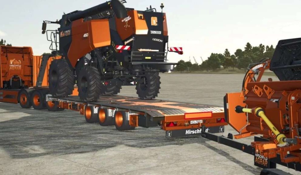 Hirschfeld Semi Lowloader 3A - Thumbnail 1