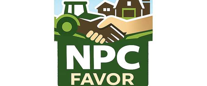 Gameplay NPC Favor - Living Neighborhood Farming Simulator mod