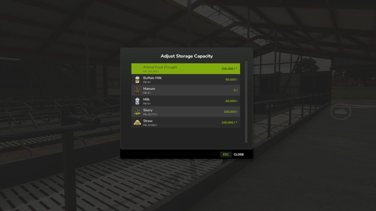 Adjust Storage Capacity - Thumbnail 1