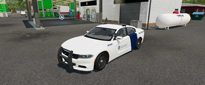 Cars Dodge Charger - Field Operations Skin Farming Simulator mod
