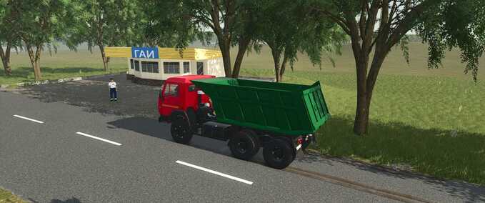 Trucks Kamaz Savok Farming Simulator mod