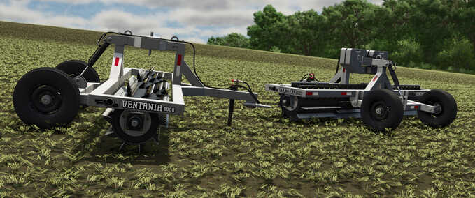 Sonstige Anbaugeräte Triângulo Ventania 4000 Messerwalze Landwirtschafts Simulator mod