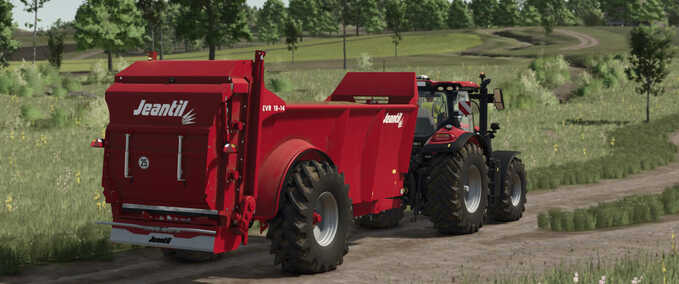 manure spreader Jeantil EVR 18-14 EPAN6 Manure Spreader Farming Simulator mod