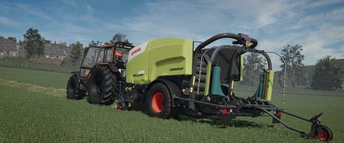 Balers CLAAS Rollant 455 Uniwrap Farming Simulator mod