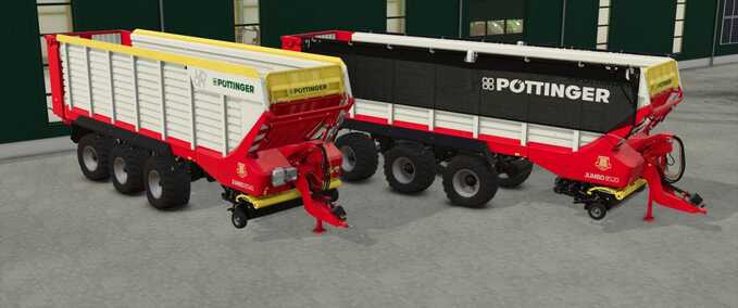 Forage Wagons Pöttinger Jumbo 8540/8520 Farming Simulator mod
