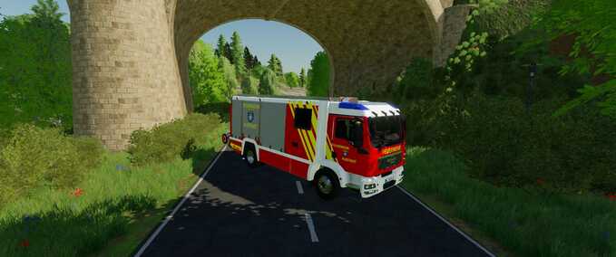 Clothing Albstadt Fire Department HLF 20 Skin Farming Simulator mod