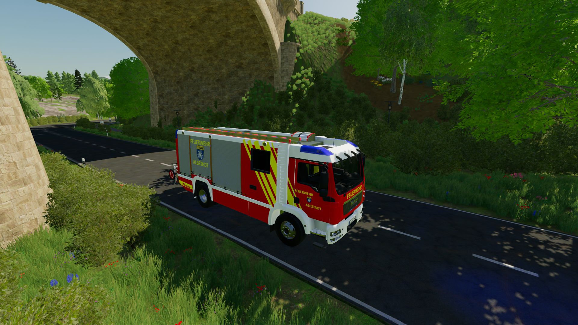 Albstadt Fire Department HLF 20 Skin - Thumbnail 1