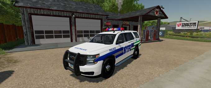 Clothing Chevrolet Tahoe NYPD Livery Farming Simulator mod