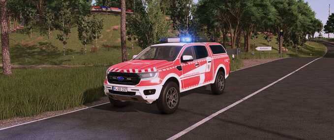 Cars Ford Ranger 2019 Farming Simulator mod