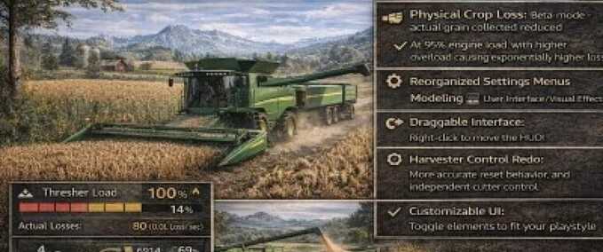 Realistisches Ernten Mod Image