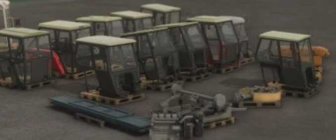 Ursus C-360 Dekorationspaket auf Paletten Mod Image