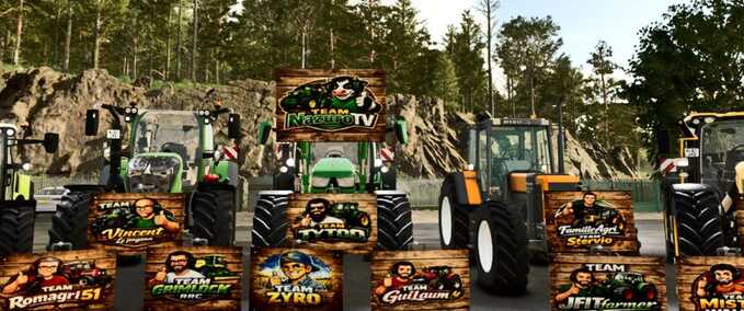 „Support Your Streamer“-Schilder #1 Mod Image